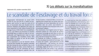 3) Les débats sur la mondialisation
Diplomatie GD, octobre-novembre 2015
 