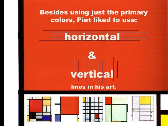 Piet Mondrian What Did He Use For His Paintings Piet Mondrian What Did He Use For His Paintings