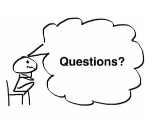 Questions? 

