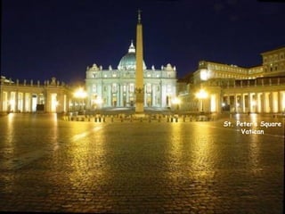 St. Peter’s Square Vatican 