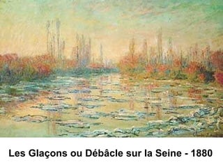 Les Glaçons ou Débâcle sur la Seine - 1880 