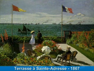 Terrasse à Sainte-Adresse - 1867

 