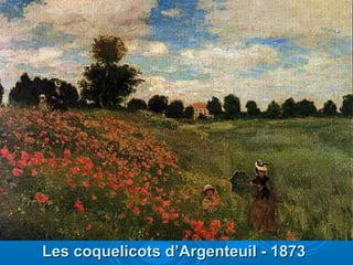 Les coquelicots d’Argenteuil - 1873

 