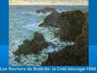 Les Rochers de Belle-Ile, la Cote sauvage-1886

 