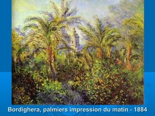 Bordighera, palmiers impression du matin - 1884

 