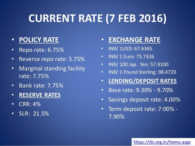 Rbi forex rates as on 31st march 2015