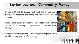 Evolution and Functions of Money | PPTX