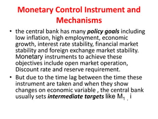 monetary economics chapter 4.pdf woldia | PDF