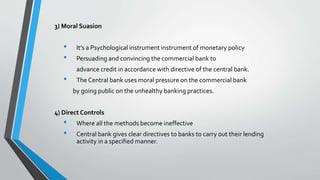 Monetary Policy Instruments Rbi Monetary policy of RBI | PPTX