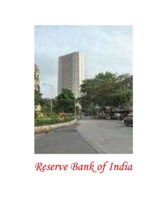 Reserve Bank of India
 
