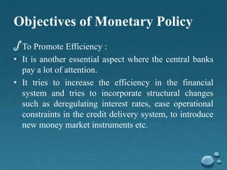 Monetary policy | PPTX