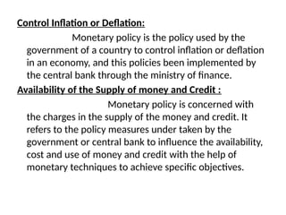 Control Deflation monetarypolicy-151130144310-lva1-app6891.pptx