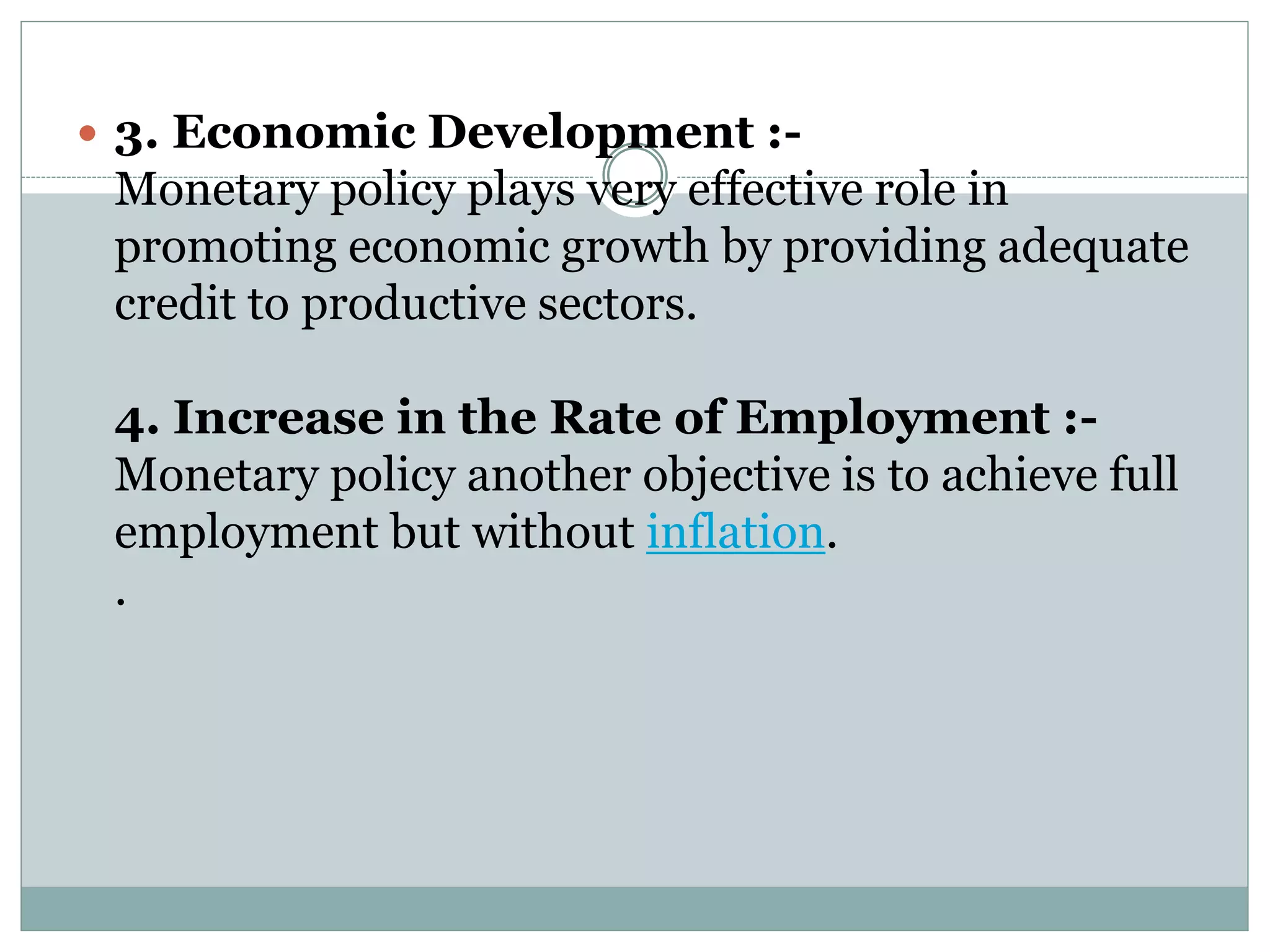Monetary policy | PPTX | Consumer Banking | Personal Finance