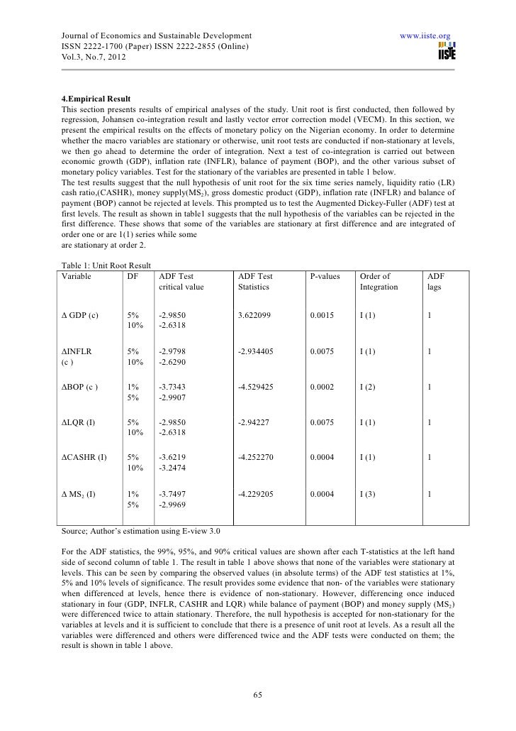 role of monetary policy in nigeria Thus, policy reforms that would curb the influence of the informal financial sector should be implemented in order to allow the central monetary authority to work better, and enhance the role of . role of monetary policy in nigeria Thus, policy reforms that would curb the influence of the informal financial sector should be implemented in order to allow the central monetary authority to work better, and enhance the role of .