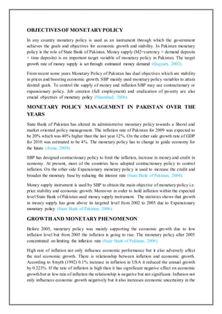 Monetary policy and_gdp | PDF