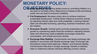 Monetary Policy and its impact in Pakistan | PPTX