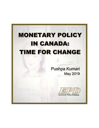 Pushpa Kumari
May 2019
Economic Policy Dialogue
 