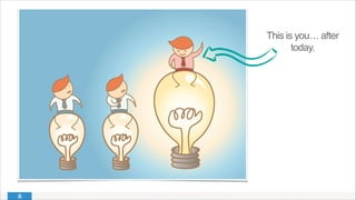 This is you… after
today.
 