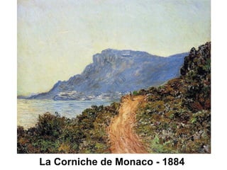 La Corniche de Monaco - 1884 