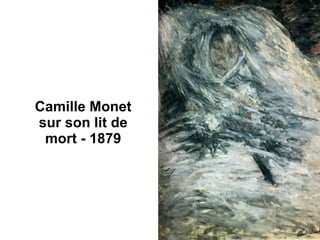 Camille Monet sur son lit de mort - 1879 