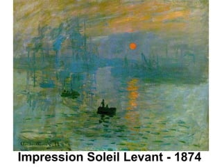 Impression Soleil Levant - 1874   