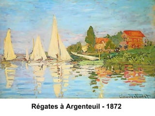 Régates à Argenteuil - 1872 