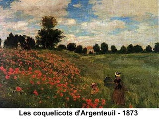 Les coquelicots d’Argenteuil - 1873
 