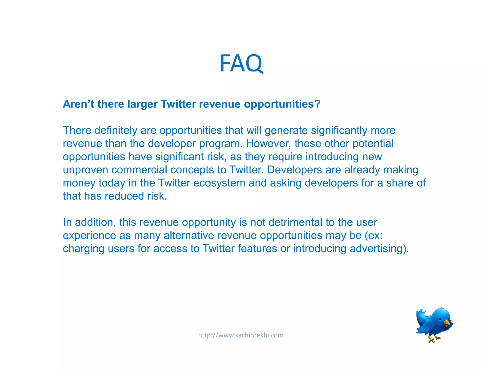 Monetize The Twitter API