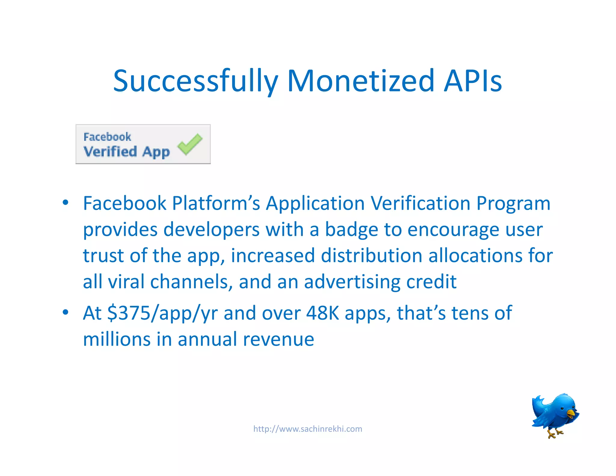 Monetize The Twitter API