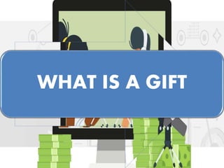 WHAT IS A GIFT
 