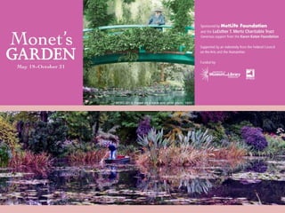 MONET'S GARDEN NY Botanical Garden