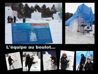 L'équipe au boulot... 