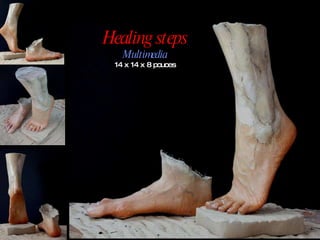 Healing steps Multimedia 14 x 14 x 8 pouces 