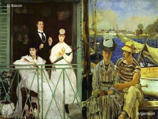 El espárrago Manet juga amb gran delicadesa entre els malves i els grisos de l'espàrrec, i el color del marbre damunt del que està col·locat. Apunta el plaer de pintar en total llibertat, demostrant en l'obra la seva prodigiosa habilitat, el seu gust perfecte i el seu humor. "No és una naturalesa morta com les altres, malgrat morta, al mateix temps és molt jovial. 