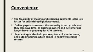 presentation on the Cashless money and its pros and cons | PPTX