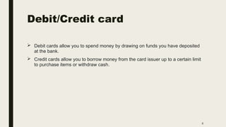 presentation on the Cashless money and its pros and cons | PPTX