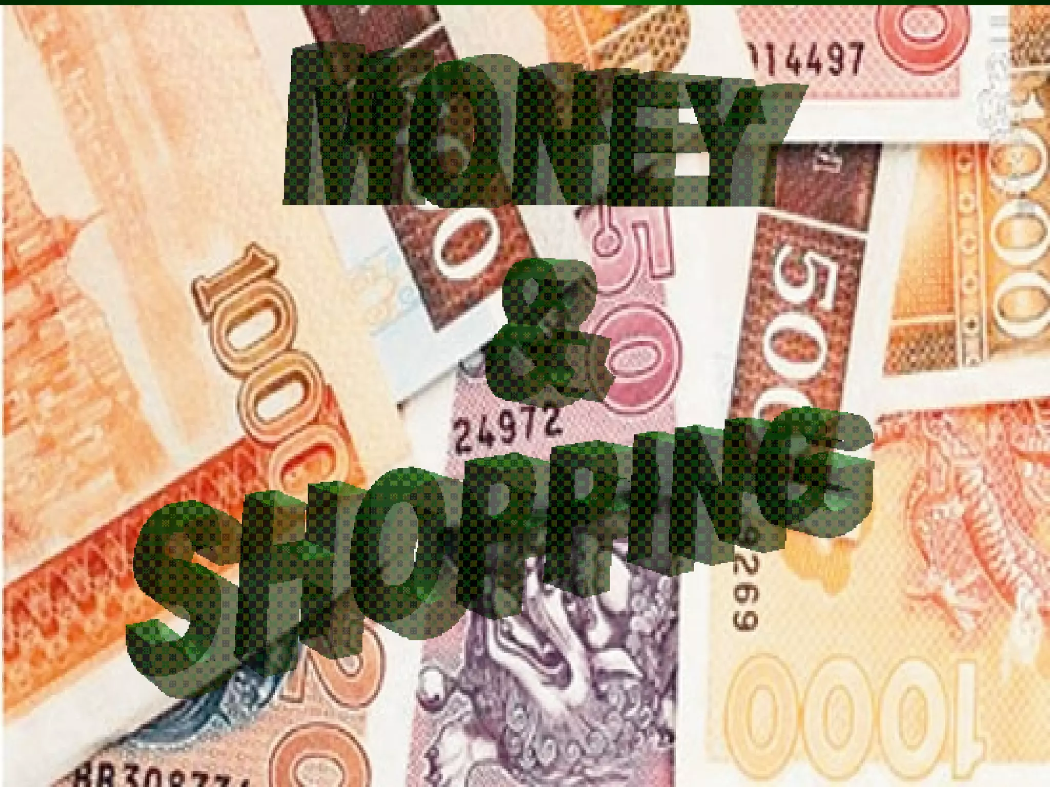Money And Shopping | PPT