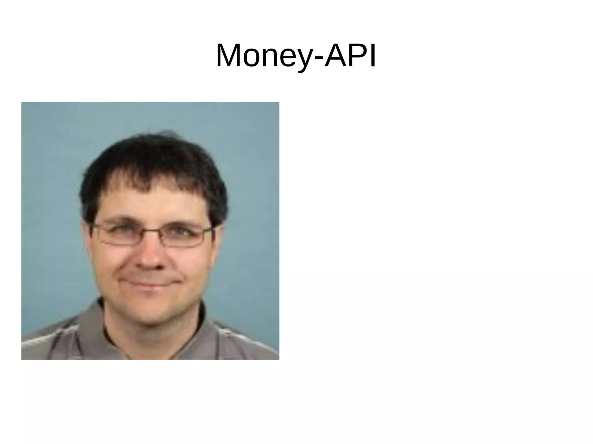Money-API
 