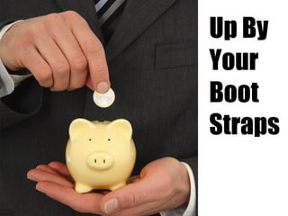 Suit piggy bank Up By Your Boot Straps 