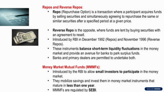 Repo Short Money-Market-in India-bba bcom ba eco.pptx