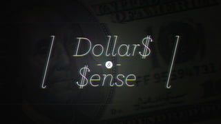 Dollars and Sense - Dealing with the Doubt Monster