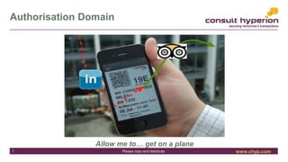 www.chyp.comPlease copy and distribute
Authorisation Domain
Allow me to… get on a plane
7
 