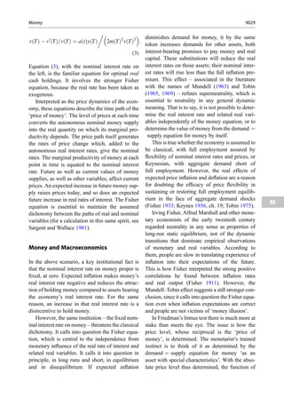 Photo inspiration: Visual Reference: Money By James Tobin In New Palgrave Dictionary Of Economics