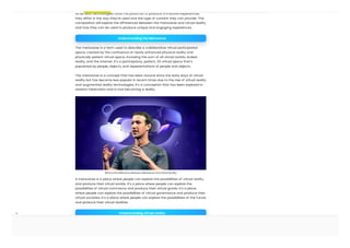 What is the Difference Between Metaverse and Virtual Reality? | PDF