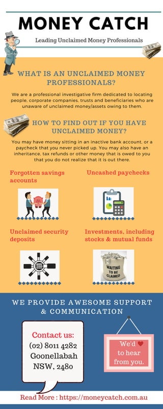 Money Catch - Leading Unclaimed Money Professionals