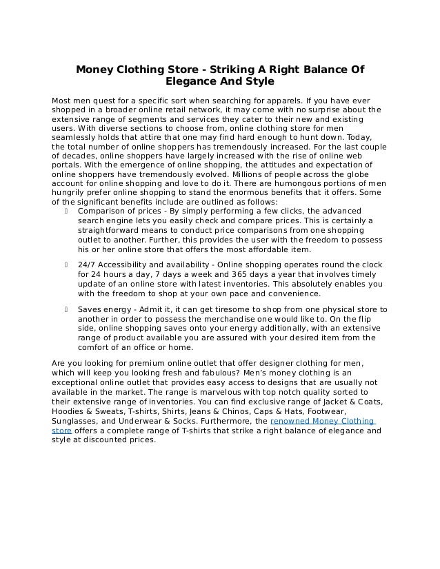 elegance clothing store