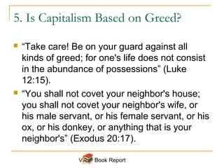 Book Report: Money, Greed and God | PPT