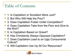 Book Report: Money, Greed and God | PPT