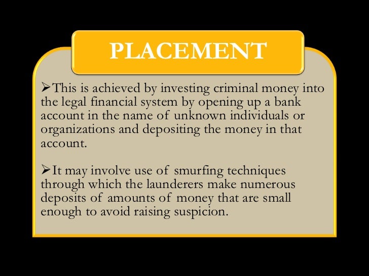 Money Laundering