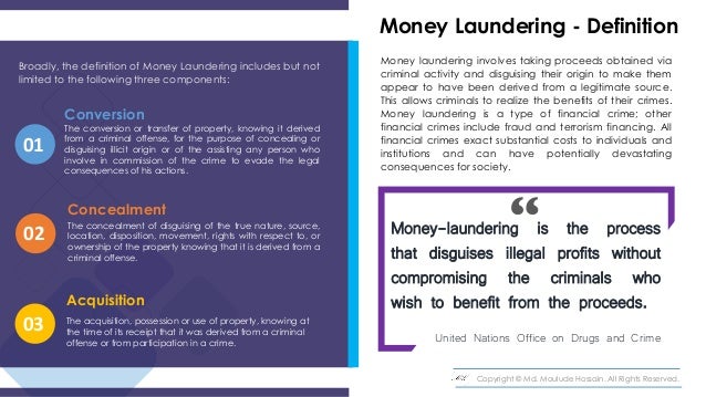 Money Laundering And Terrorist Financing In A Nutshell Chapter One